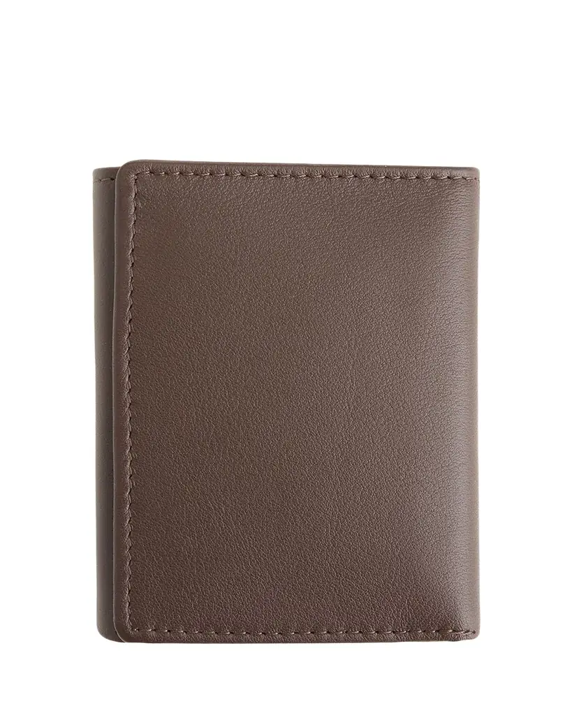ROYCE New York Personalized Leather Trifold Wallet