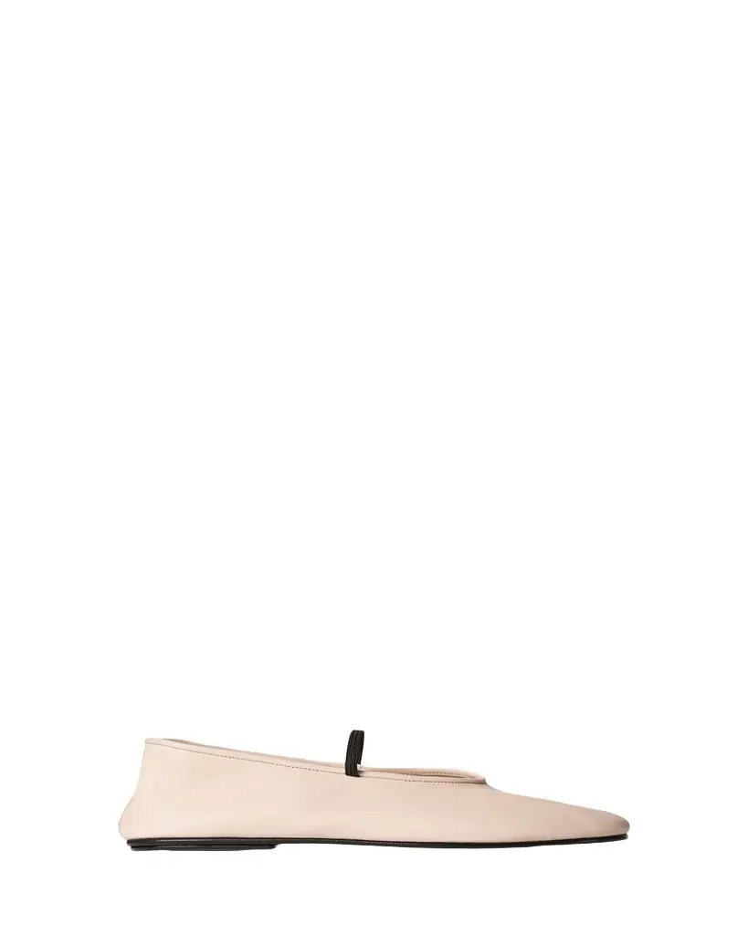 THE ROW Lambskin Band Ballerina Flats