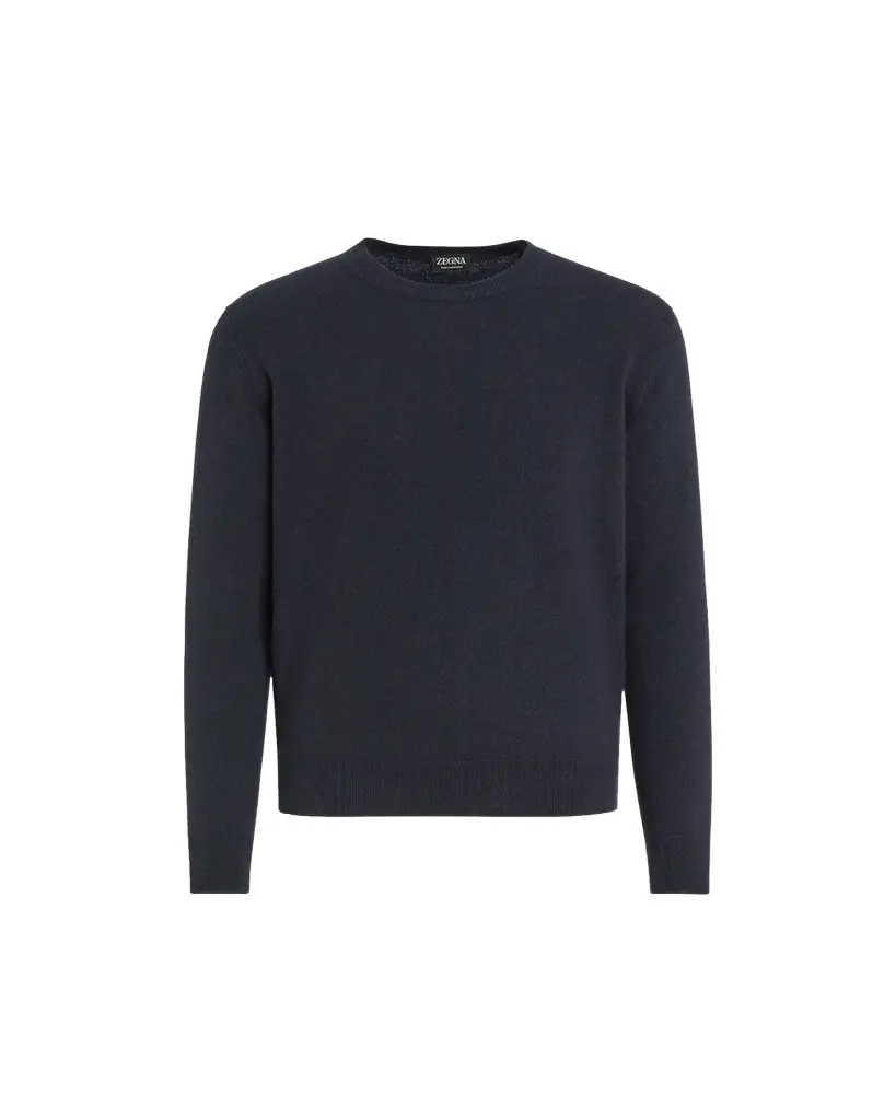 ZEGNA Men's Cashmere Crewneck Sweater