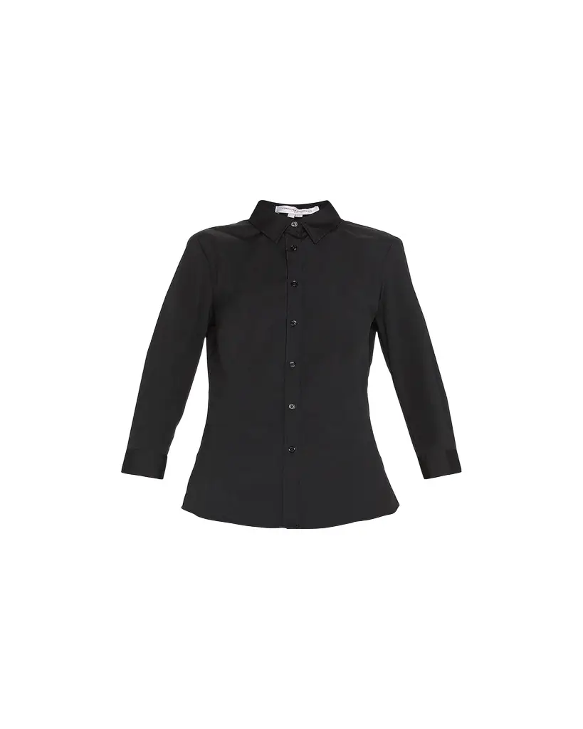Carolina Herrera Classic Cotton Button-Front Shirt