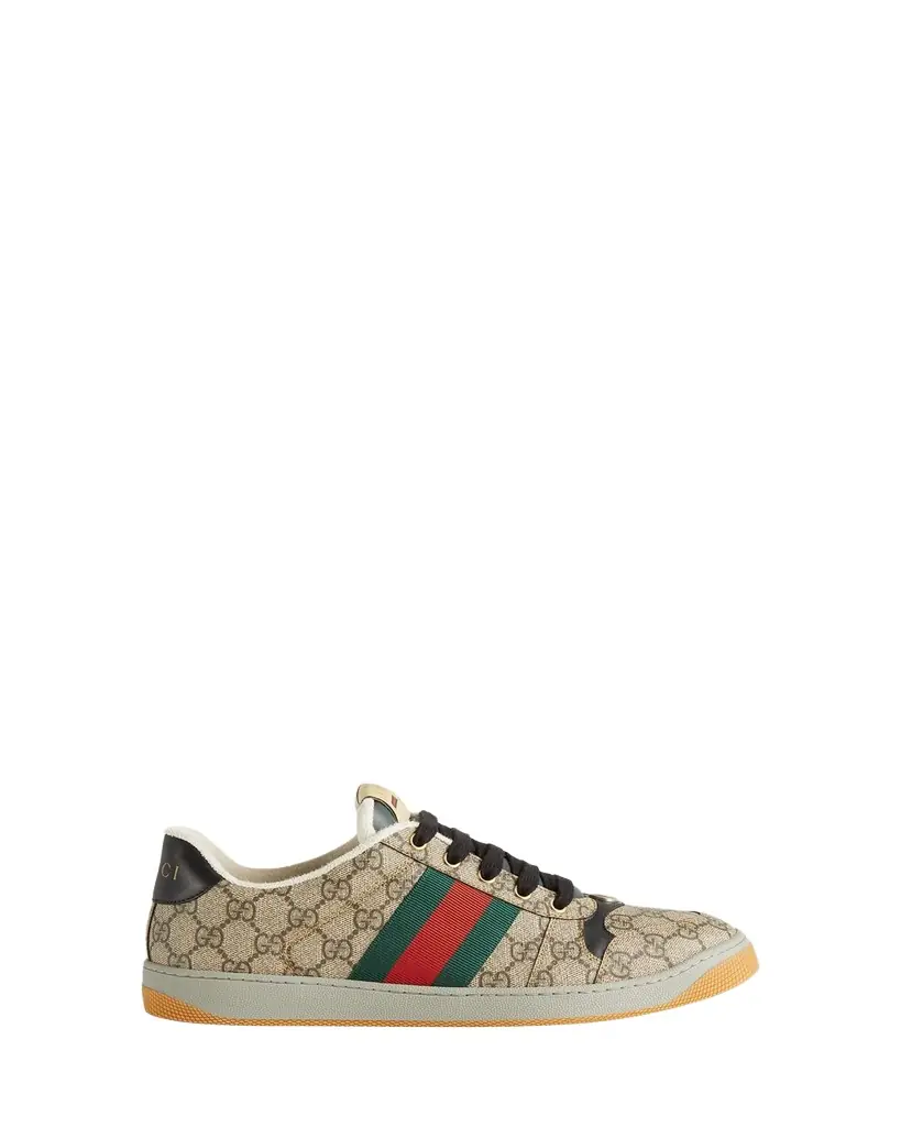 Gucci Men's Screener GG Canvas Low-Top Sneakers