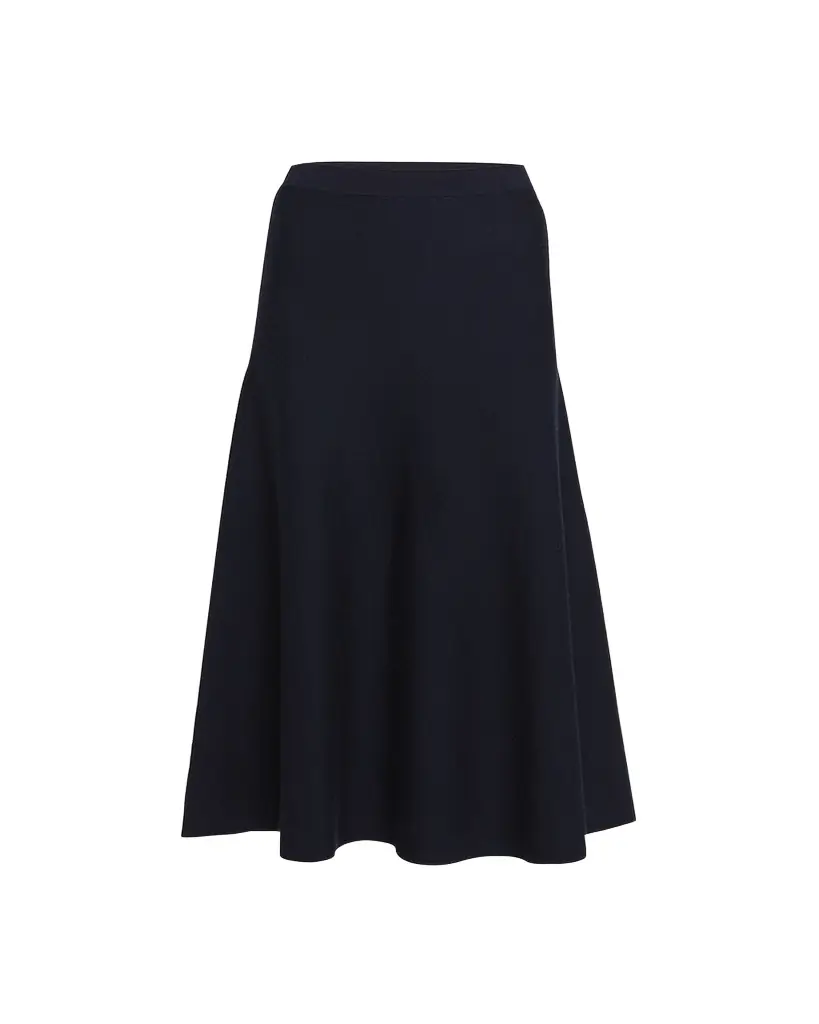 Gabriela Hearst Freddie Midi Wool-Cashmere Skirt