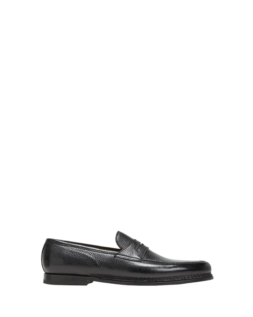 Bontoni Men's Savarese II Deerskin Penny Loafers
