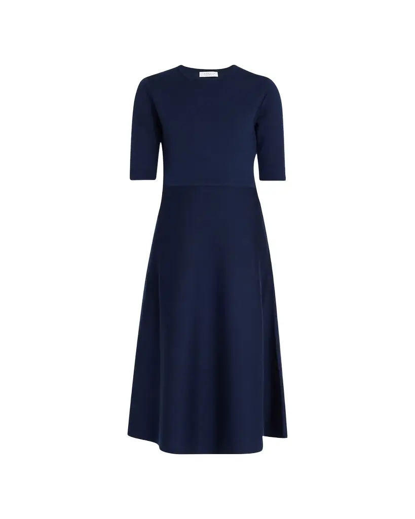 Gabriela Hearst Seymore Cashmere Blend Midi Dress