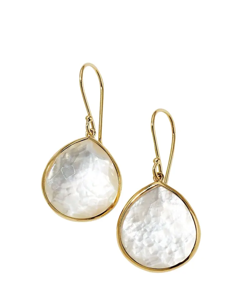 Ippolita Small Teardrop Earrings in 18K Gold