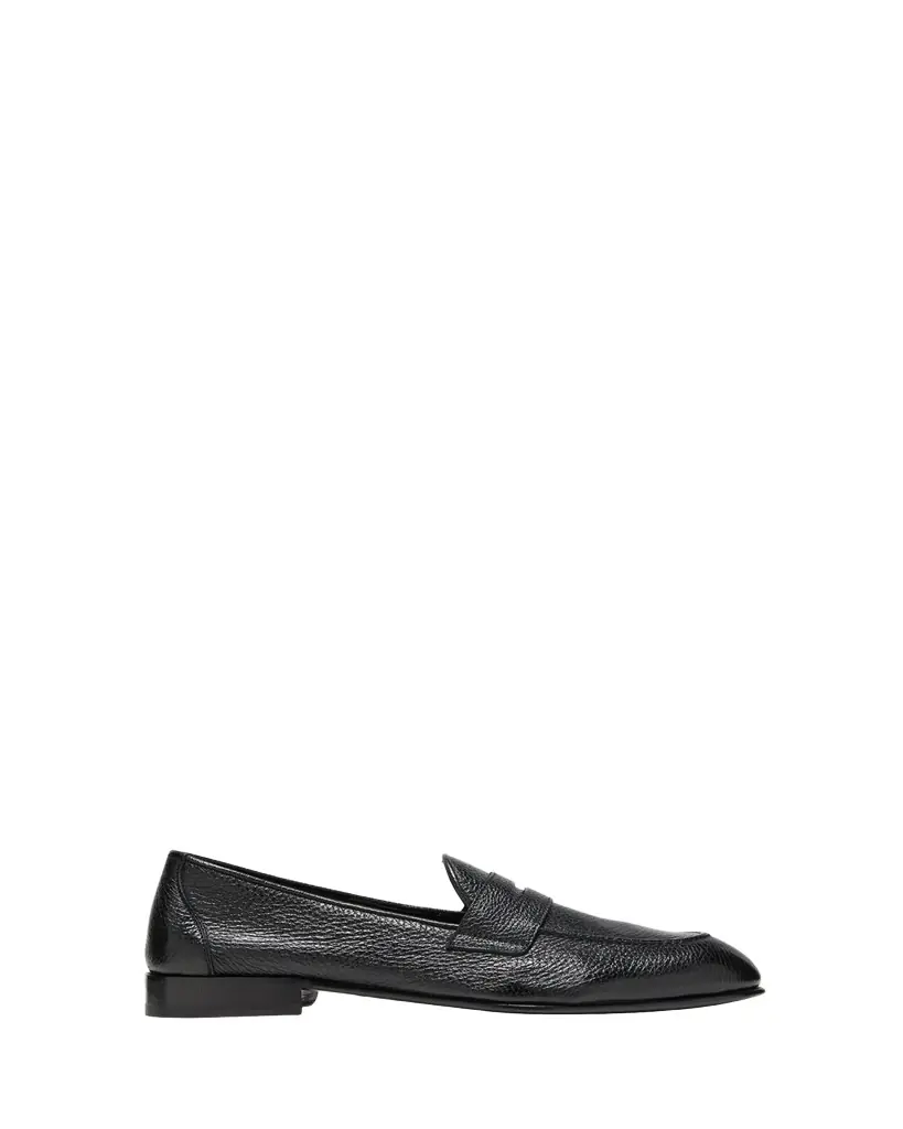 Brioni Men's Appia Deerskin Penny Loafers