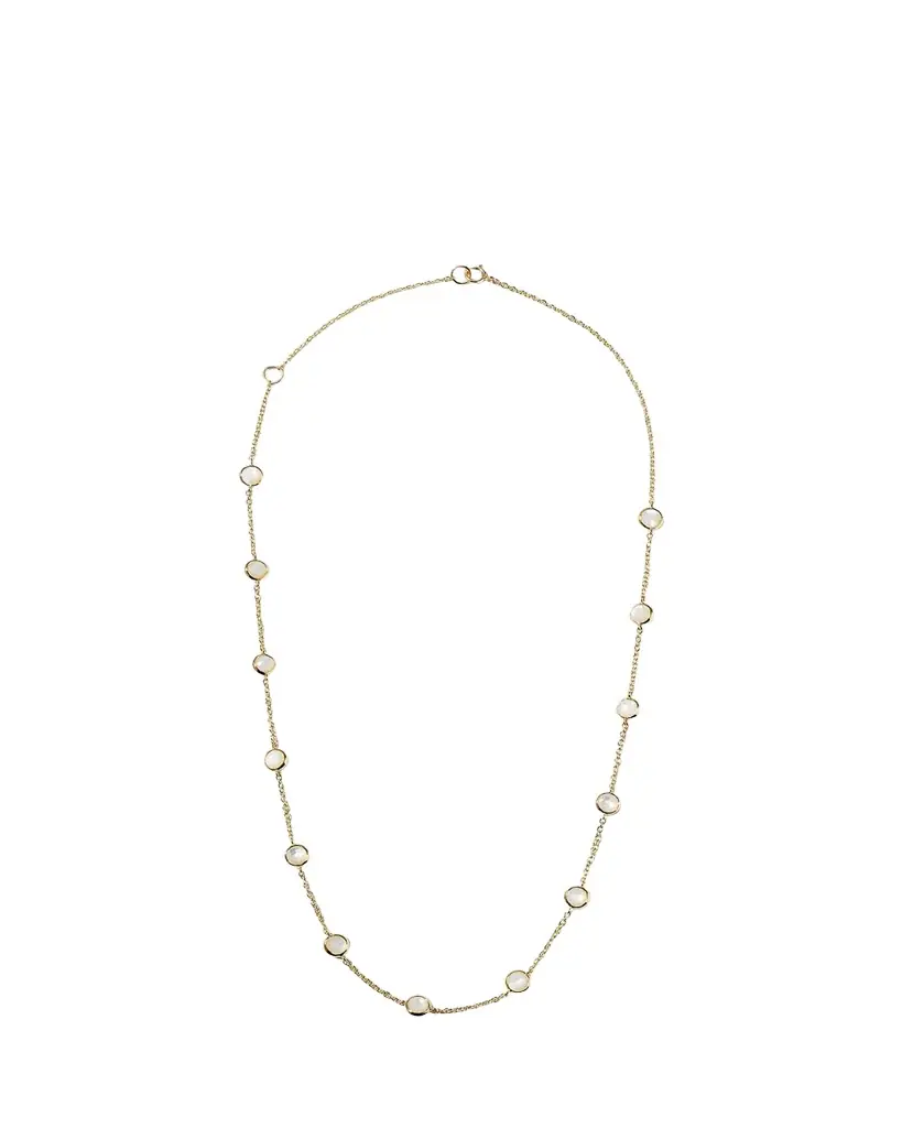 Ippolita 13-Stone Station Necklace in 18K Gold