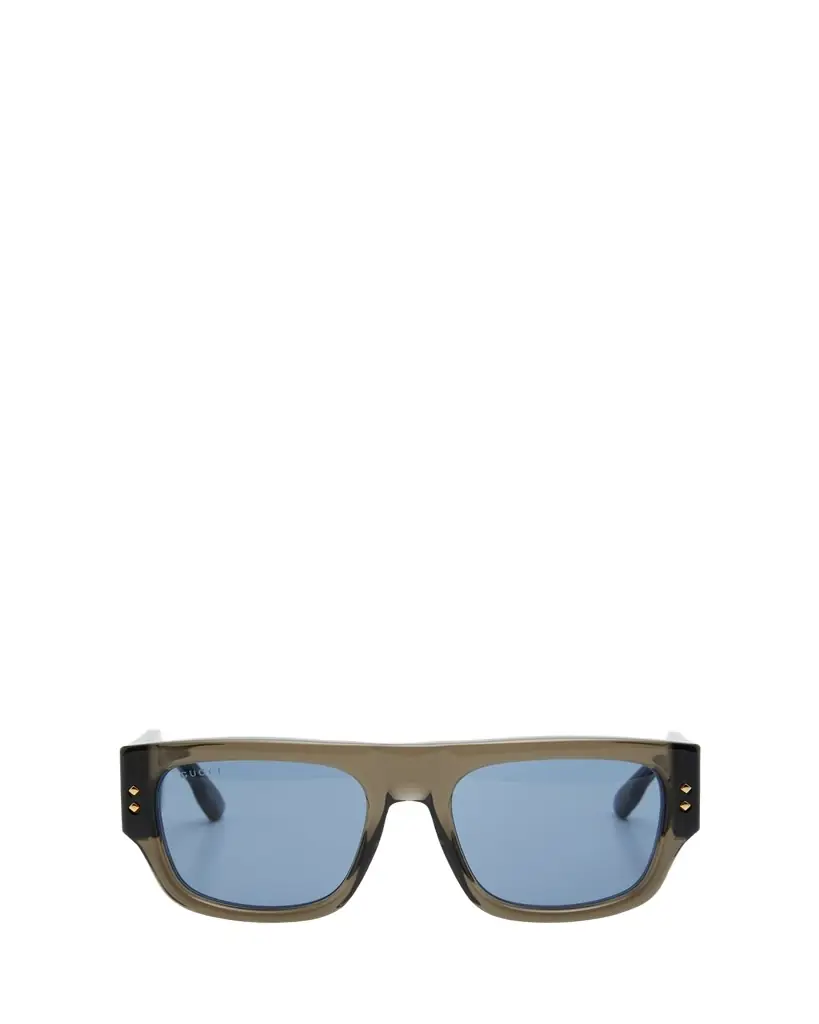 Gucci Men's Oversized Rectangle Sunglasses