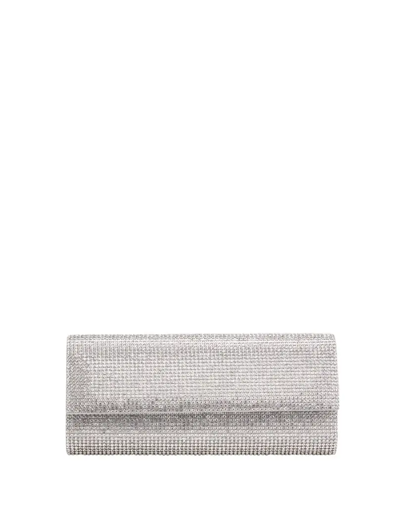 Judith Leiber Couture Perry Beaded Crystal Clutch Bag