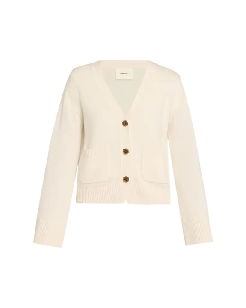 Lisa Yang Danni Cashmere V-Neck Cardigan
