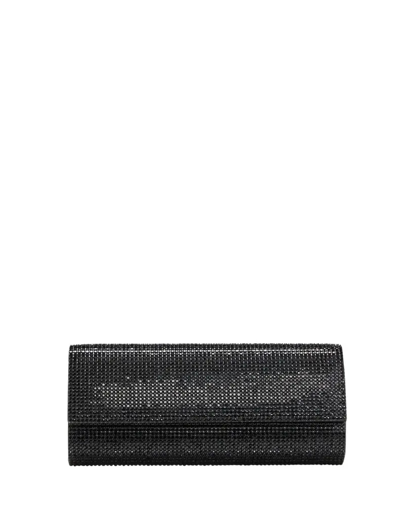 Judith Leiber Couture Perry Beaded Crystal Clutch Bag