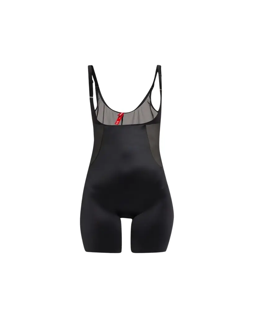 Spanx Open-Bust Mid-Thigh Shaping Bodysuit