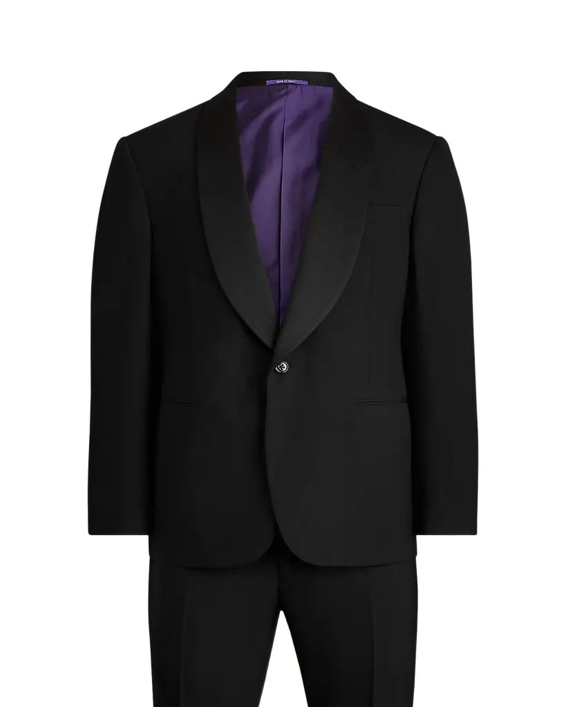 Ralph Lauren Purple Label Gregory Hand-Tailored Wool Shawl Tuxedo