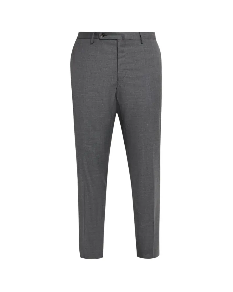 Incotex Men's Wool Sharkskin Dress Pants