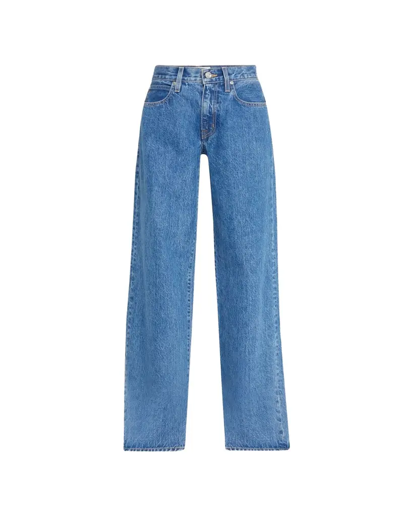 SLVRLAKE Mica Low-Rise Wide Relaxed Jeans