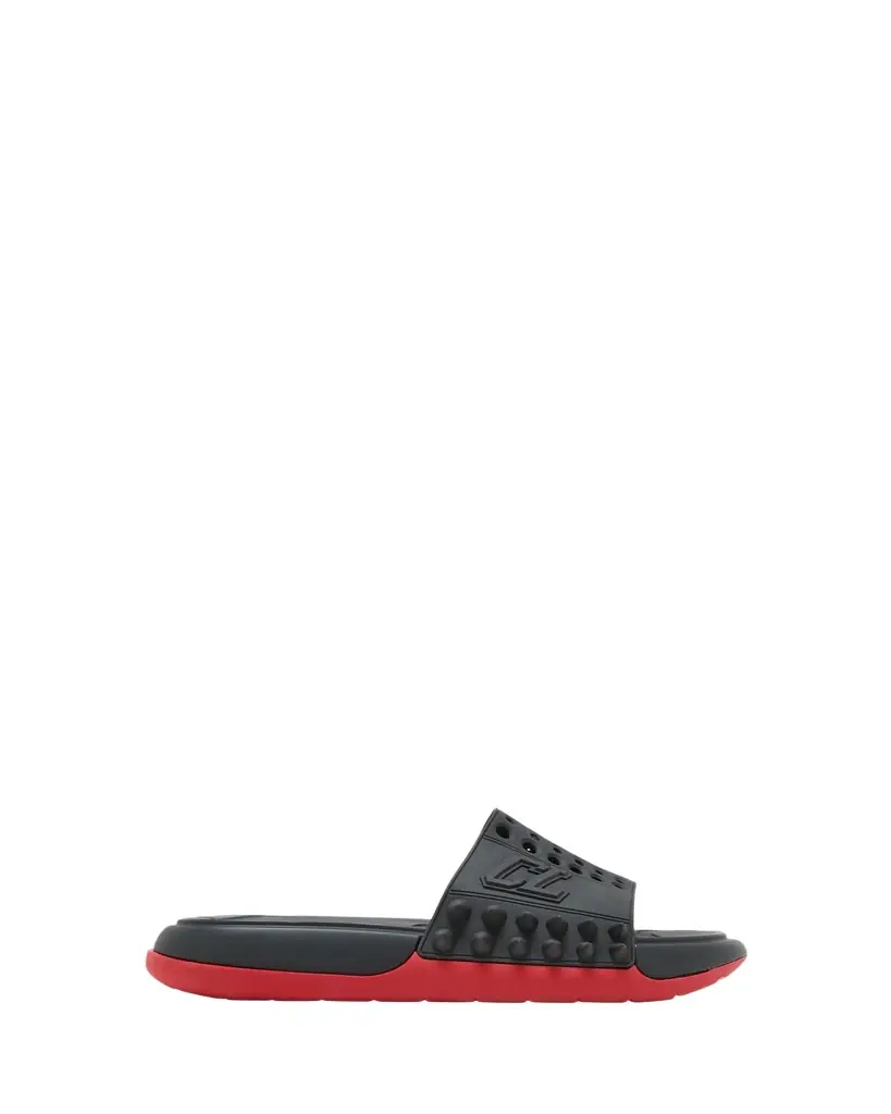 Christian Louboutin Men's Take It Easy Rubber Slide Sandals