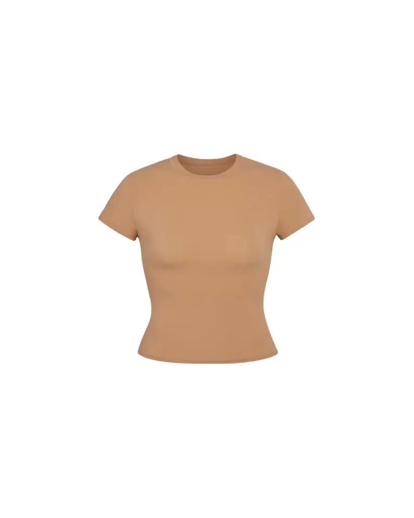 SKIMS Fits Everybody Short-Sleeve Crewneck T-Shirt