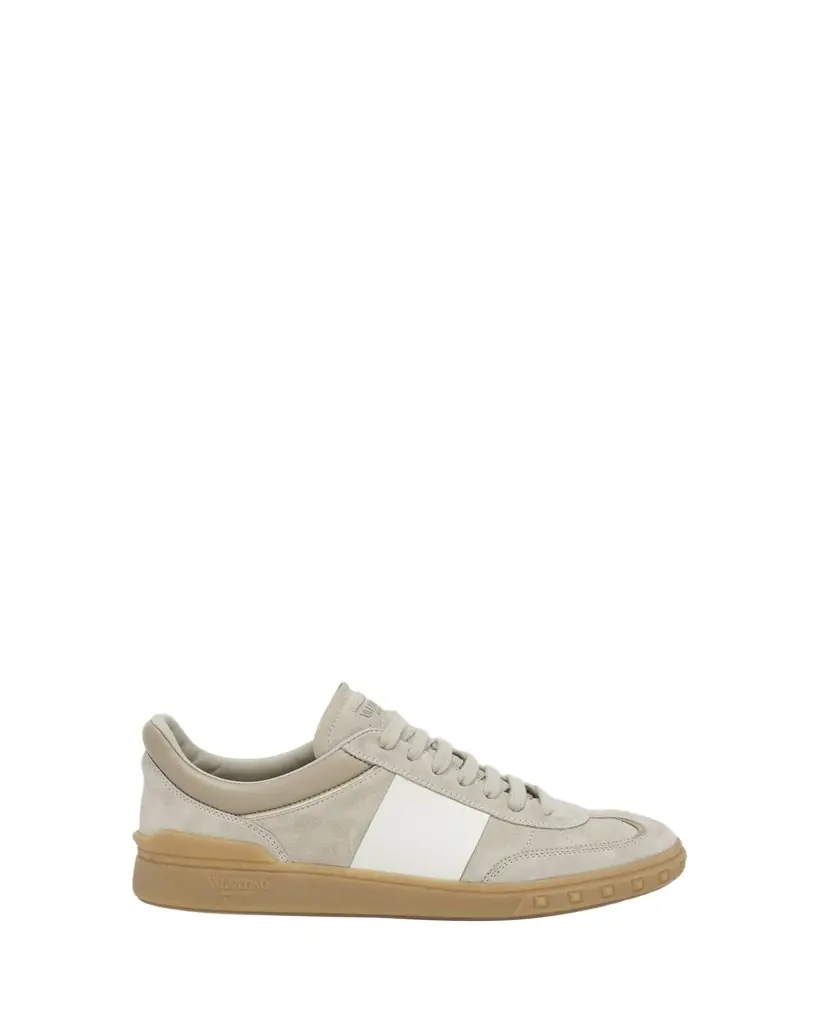 Valentino Garavani Upvillage Bicolor Stripe Low-Top Sneakers