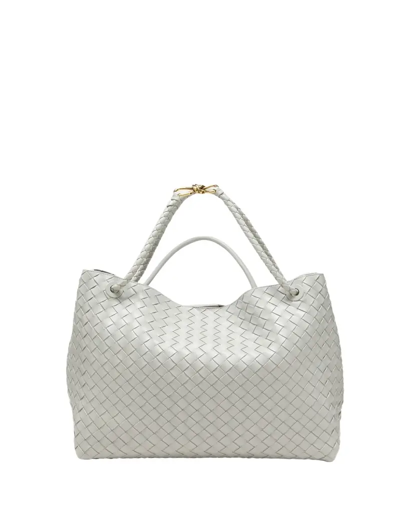 Bottega Veneta Andiamo Large Leather Tote Bag