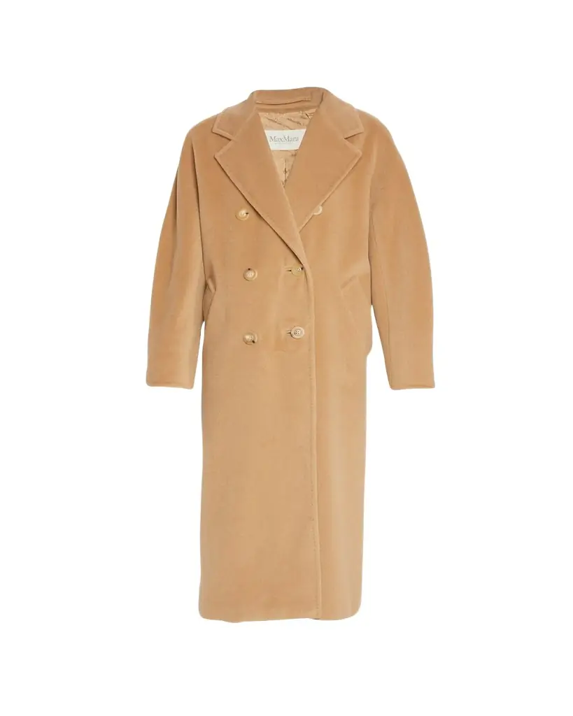 Max Mara Wool-Cashmere Double-Breasted Madame Coat
