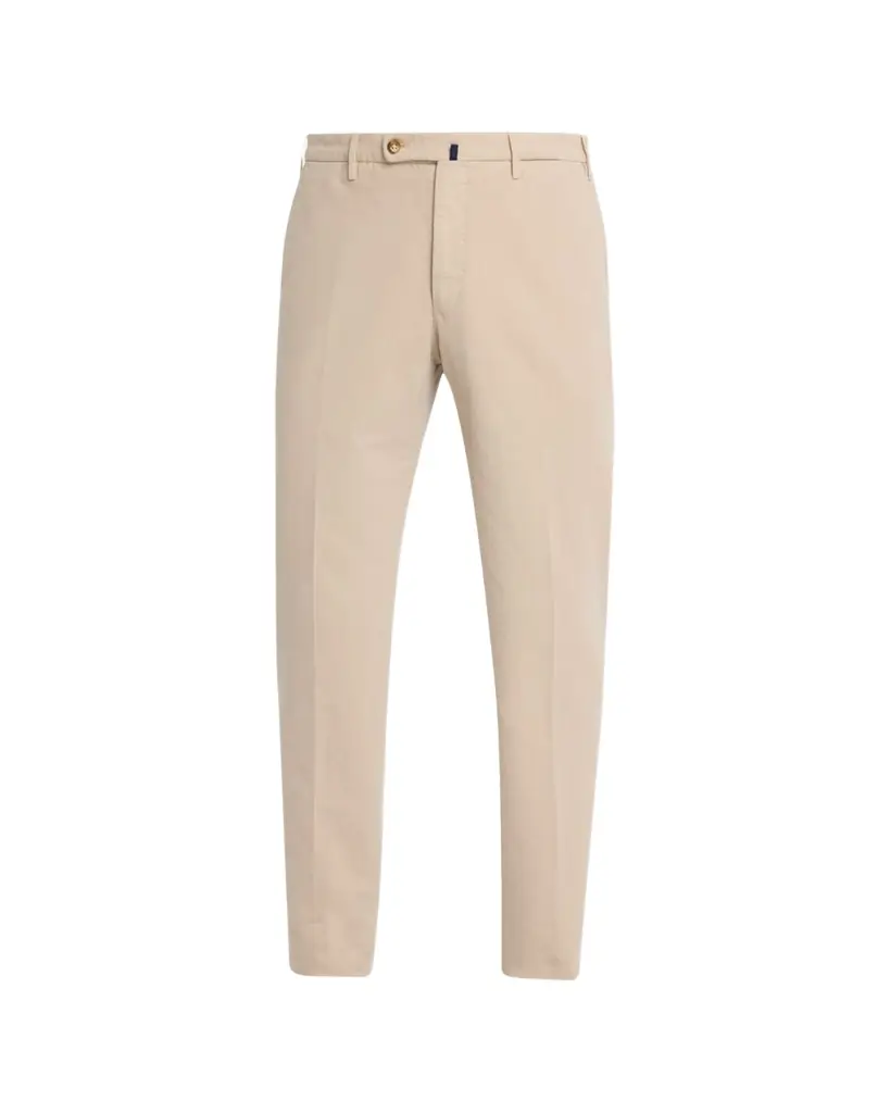 Incotex Men's High Cotton Doeskin Pants