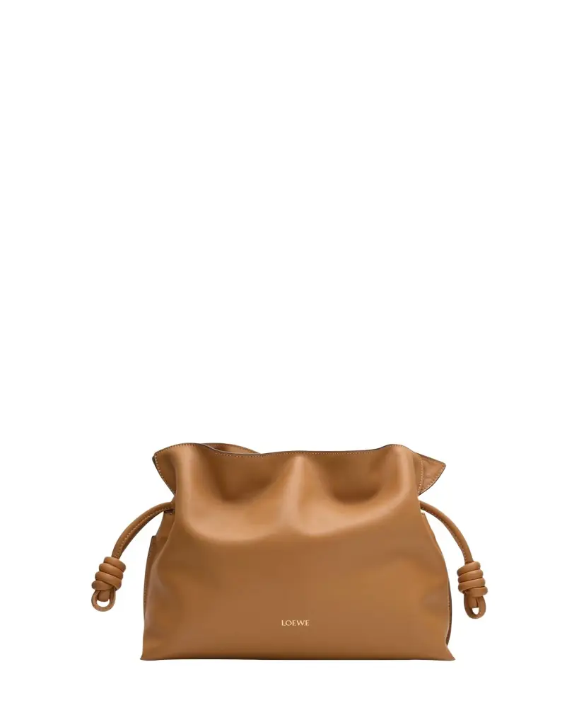 Loewe Flamenco Medium Clutch Bag in Napa Leather