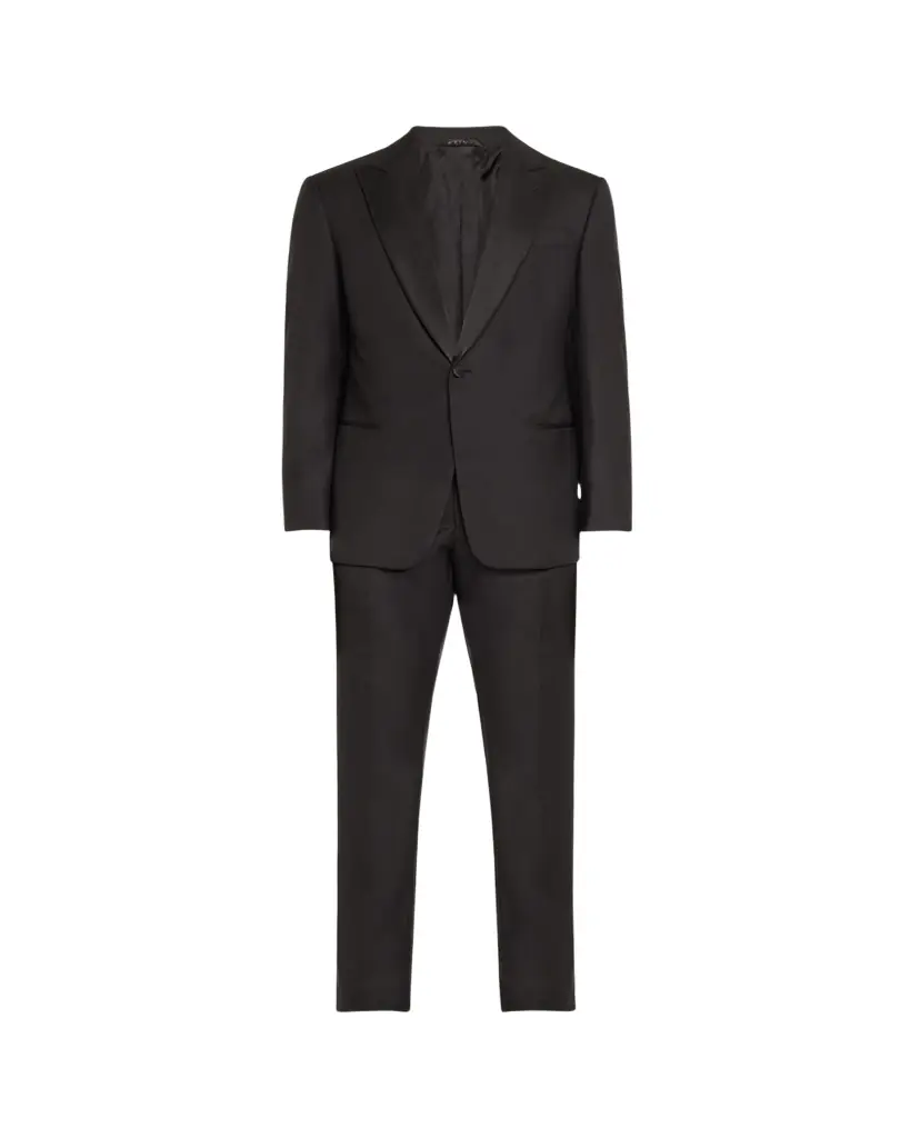 Giorgio Armani Men's Wool Satin-Lapel Two-Piece Tuxedo Set