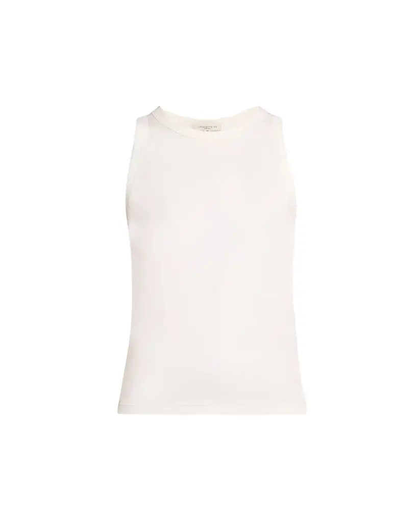 Lafayette 148 New York Swiss Cotton Rib Racerback Tank