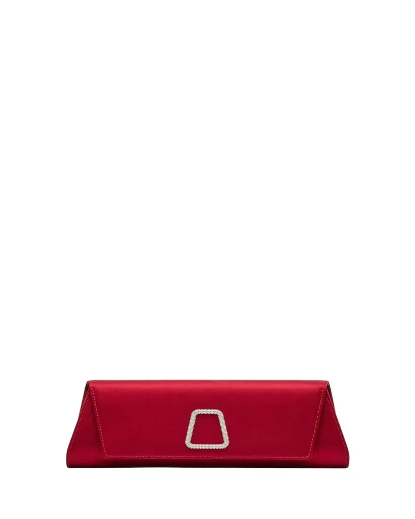 Akris Anouk Small Satin Clutch Bag