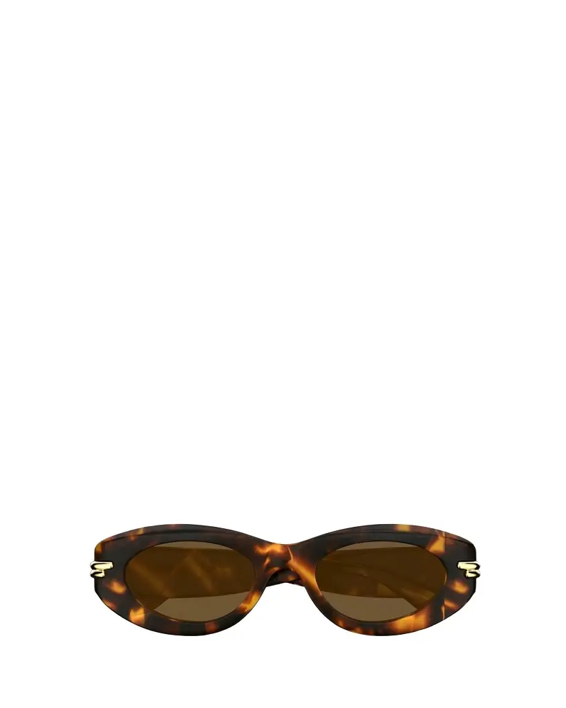 Bottega Veneta Round Acetate Sunglasses