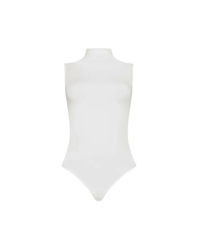 Wolford Sleeveless Mock-Neck String Bodysuit