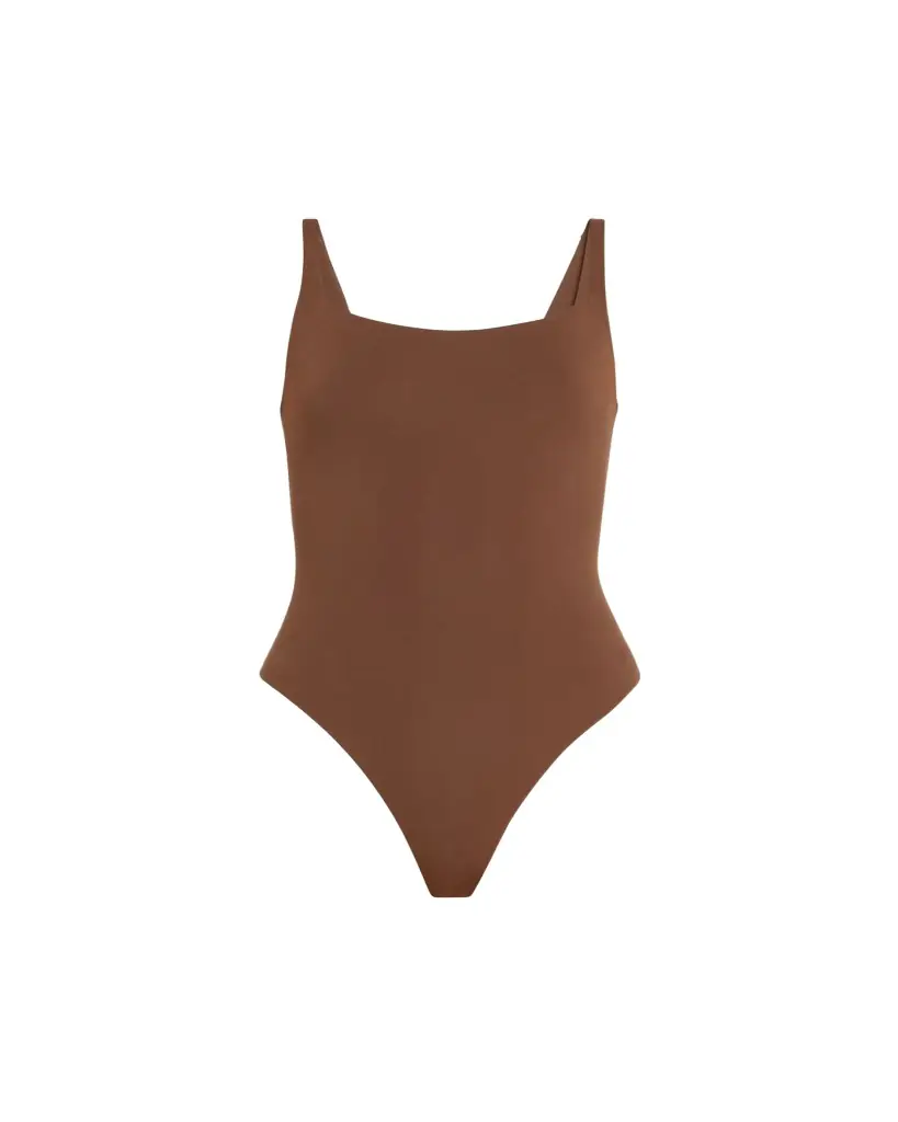 SKIMS Fits Everybody Square-Neck Bodysuit