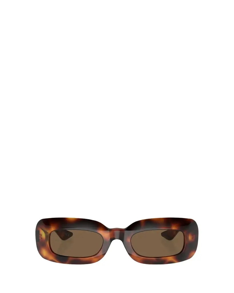 KHAITE x Oliver Peoples Beveled Acetate Rectangle Sunglasses