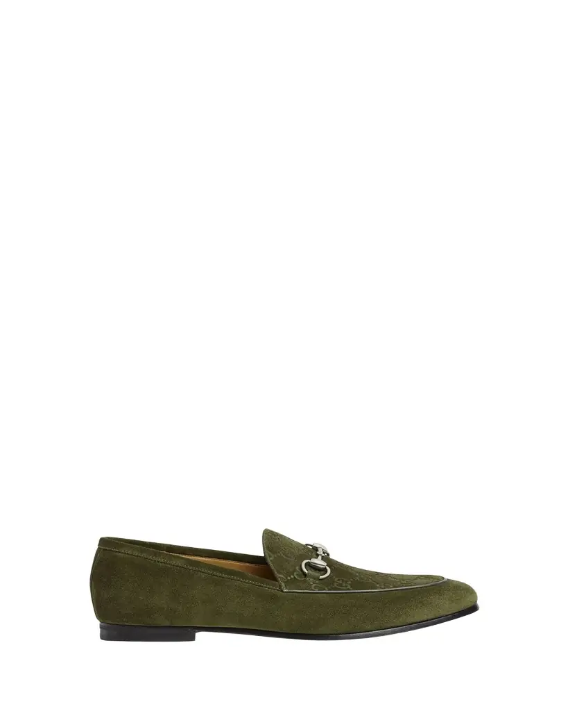 Gucci Men's Jordy ssima Suede Loafers