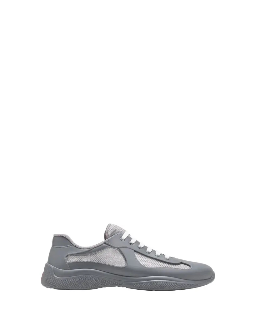 Prada Men's Americas Cup Rubber Trainer Sneakers