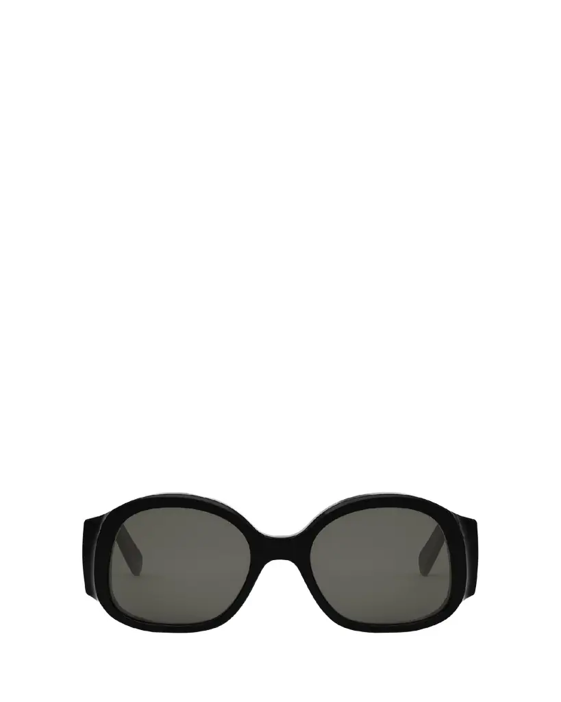 Celine Max Triomphe Round Acetate Sunglasses