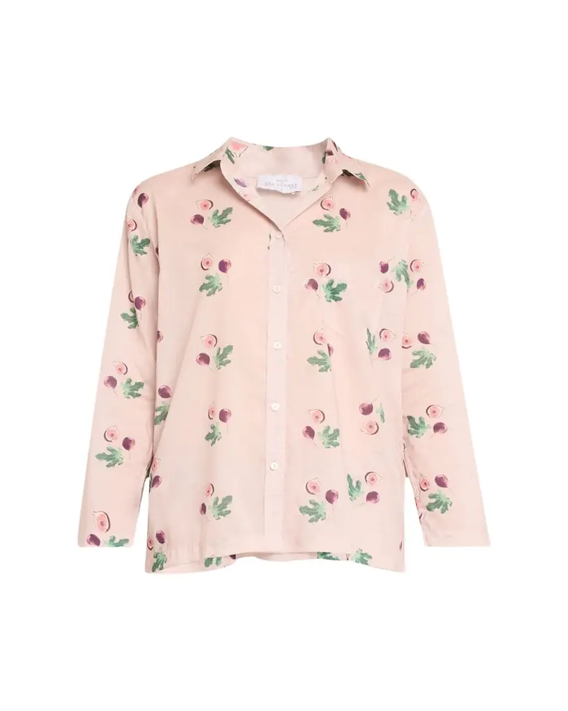 Pour Les Femmes Long Sleeve Pajama Set