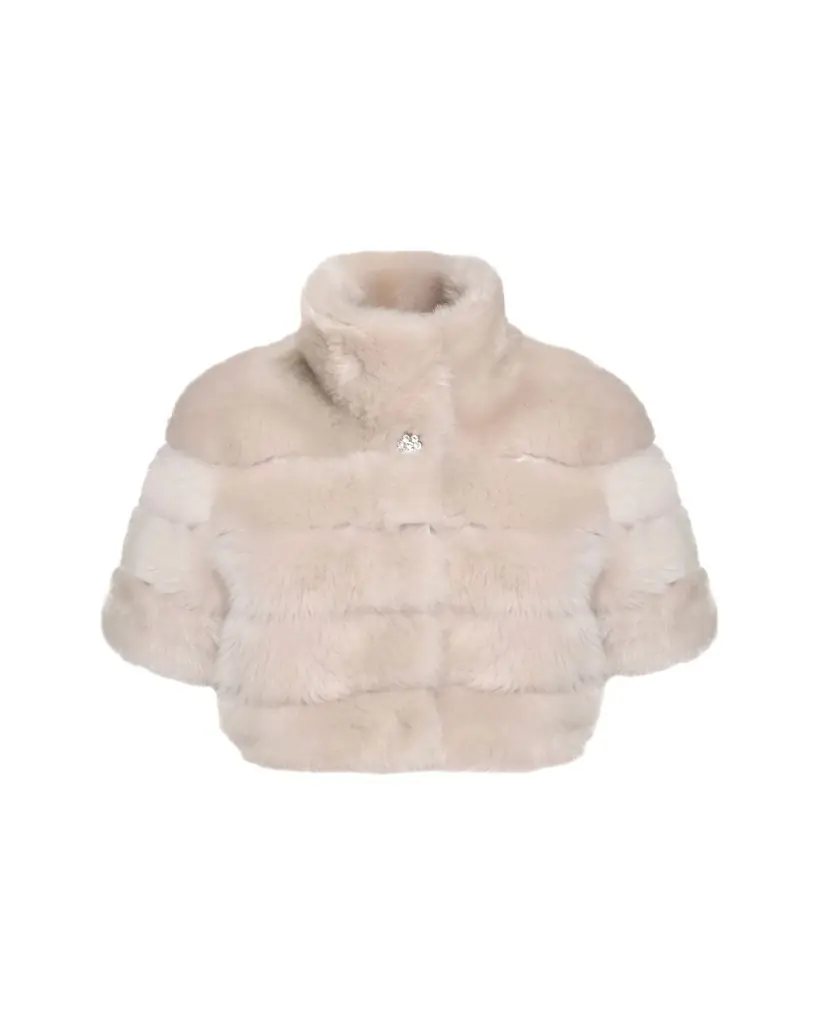 Gorski Reversible Merinillo Shearling Lamb Bolero