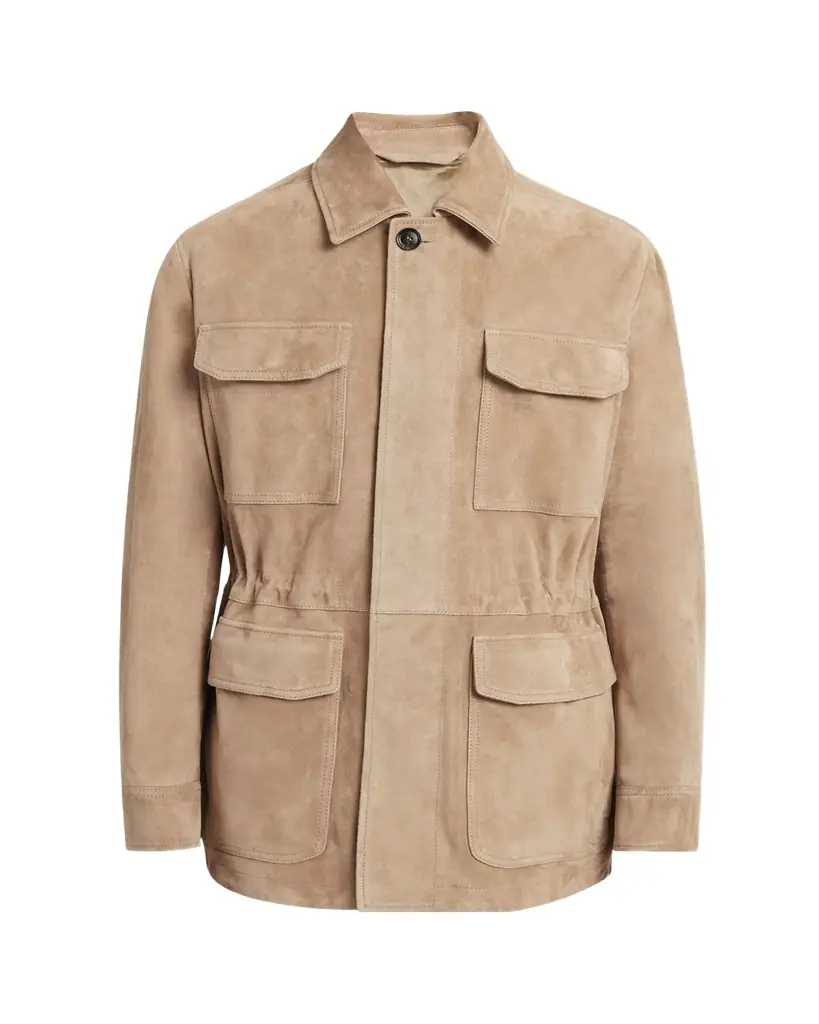 Brioni Men's Suede Field Jacket