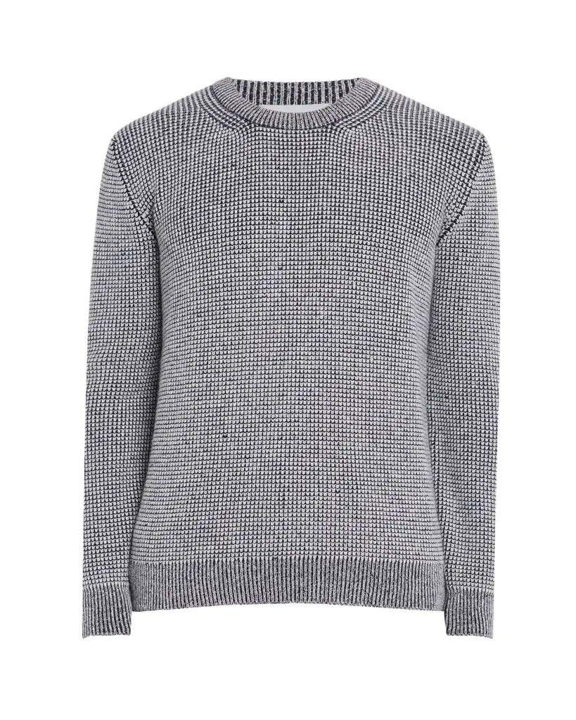 Bergdorf Goodman Men's Cashmere Novelty Knit Crewneck Sweater