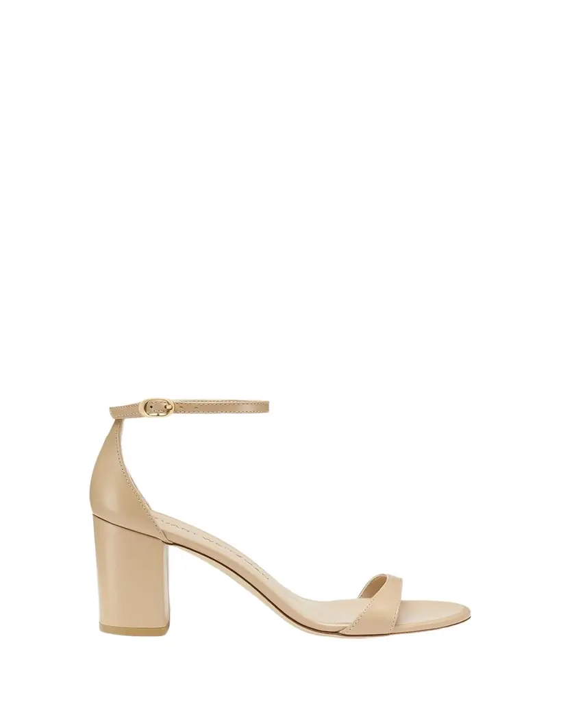 Stuart Weitzman Nudist 75mm Block Sandals