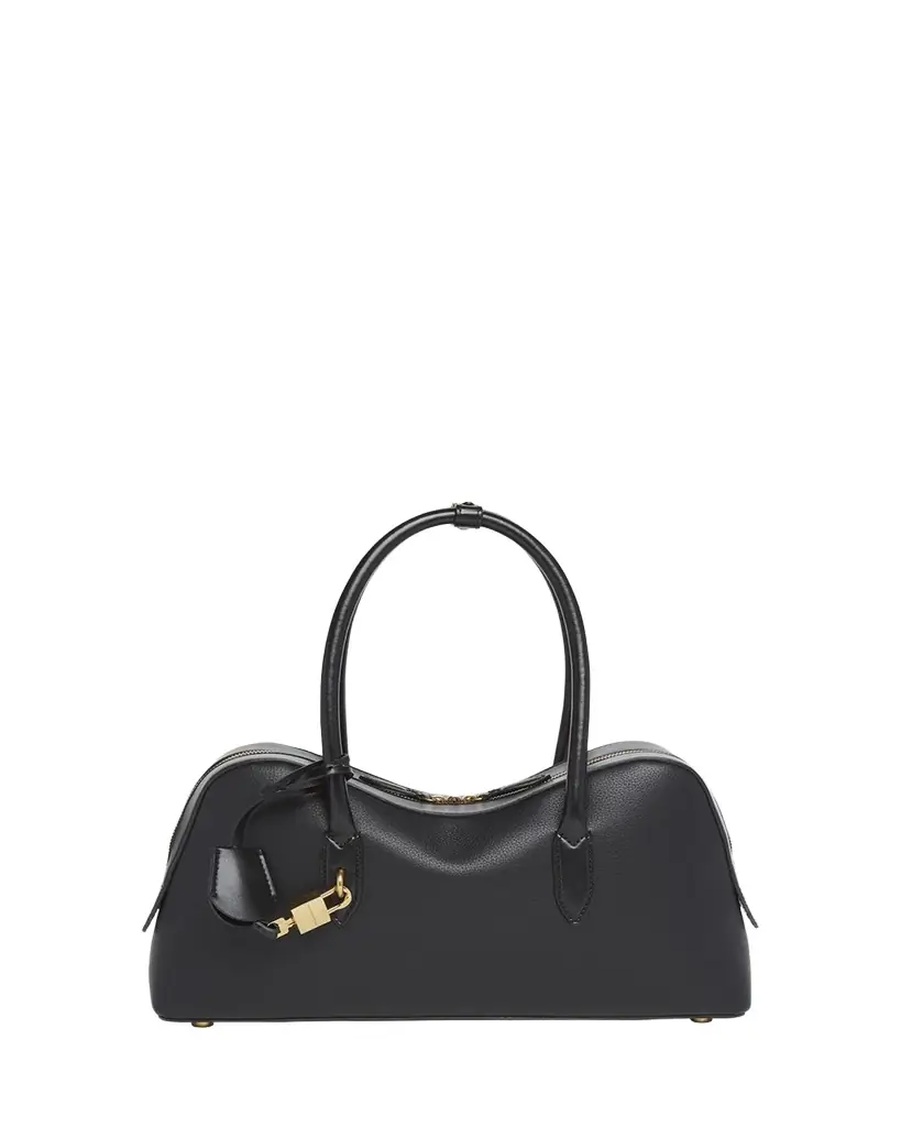 Stella McCartney Ryder Large Shoulder Bag in Embossed Grainy Eco Mat
