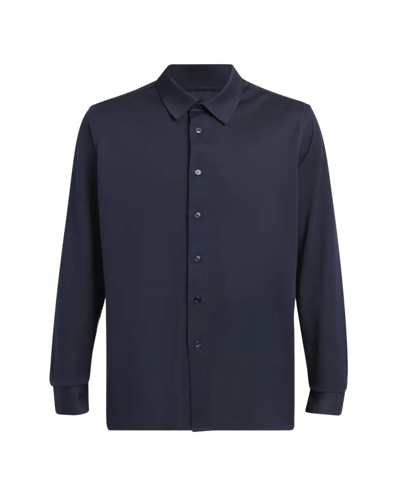 Brioni Men's Silk Pique Sport Shirt