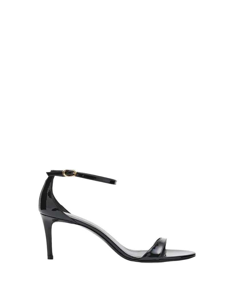 Stuart Weitzman Nudist Ii 75 Patent Leather Sandals