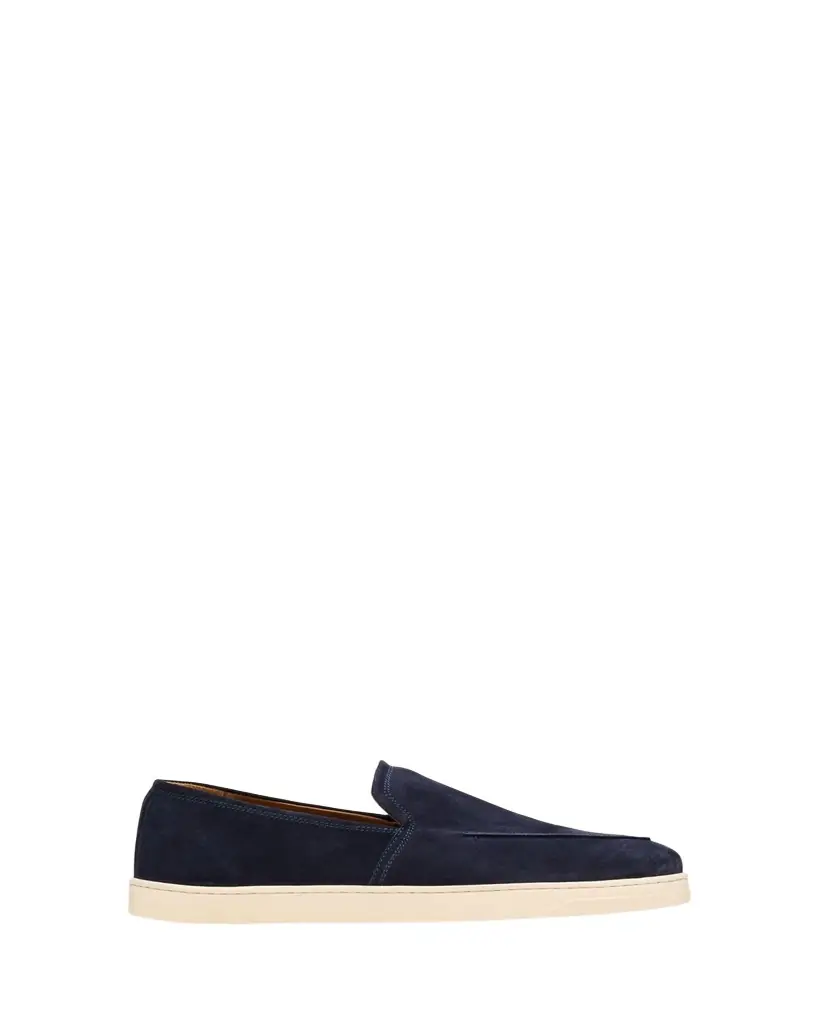 Bergdorf Goodman Men's Suede Hybrid Sneaker Loafers
