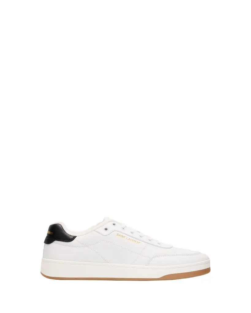 Saint Laurent Men's SL/61 Leather Low-Top Sneakers
