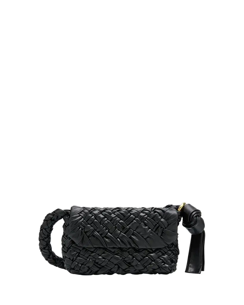 Bottega Veneta Small Kalimero Leather Shoulder Bag