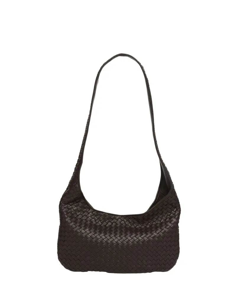 Bottega Veneta Veneto Intrecciato Leather Crossbody Bag