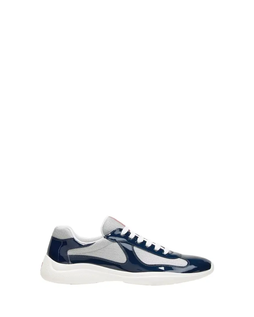 Prada Men's America's Cup Patent Leather Sneakers