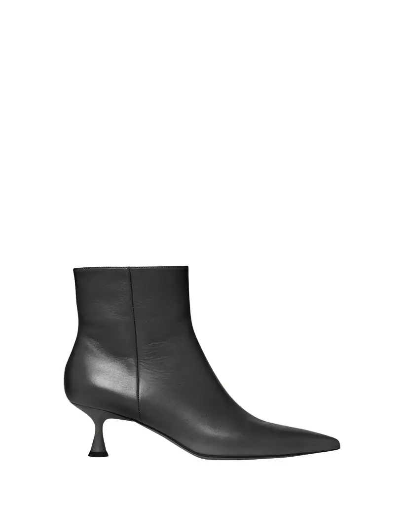 Gianvito Rossi Calfskin Zip Ankle Booties